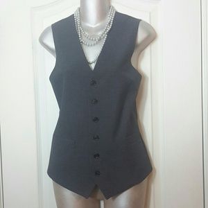 J. Ferrar Grey Vest Waistcoat